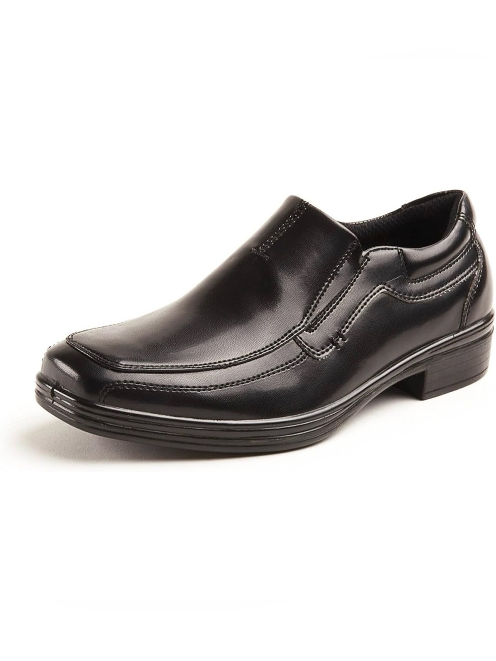 Deer Stags Boys' Wise Slip On Youth Dress Shoes, Black, Size 2
